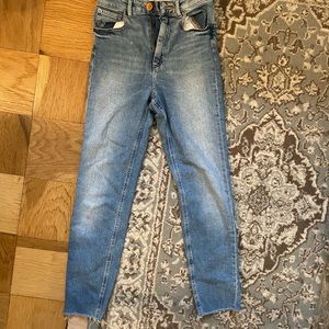 High rise ASOS denim jeans